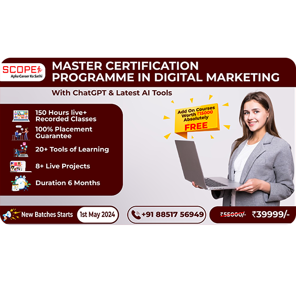 Master Digital marketing